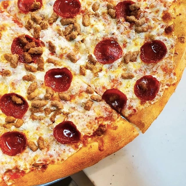 Artistic Pizza's Sausage Pizza.