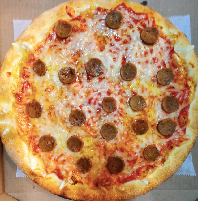 The Vegan Sausage Sensation Pie.
