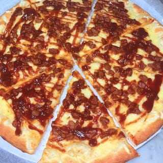 The Vegan BBQ Pizza Club