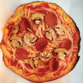 ZeroGluten Vegan Mushrooms & Pepperoni Madness