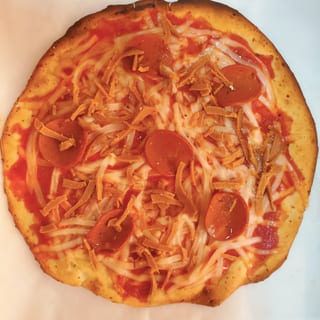 ZeroGluten Vegan Bacon Pepperoni Pizza