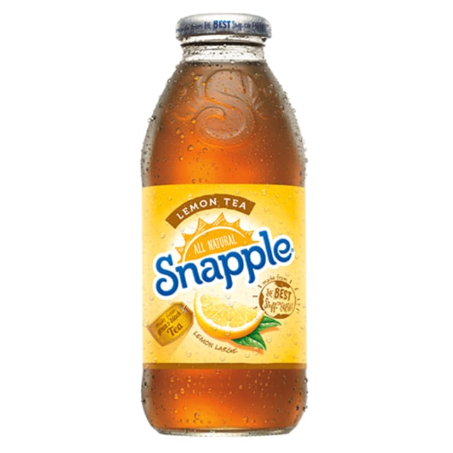 Snapple Lemon Tea.