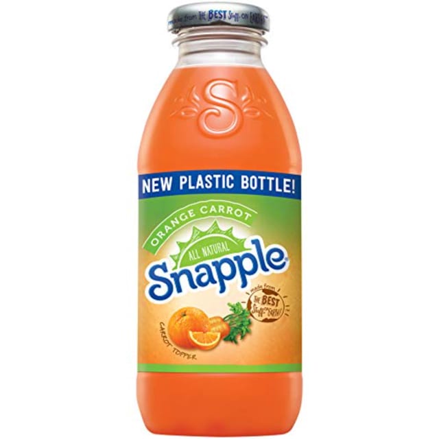 Snapple Orange.